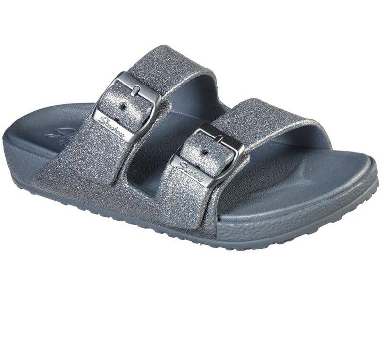 Skechers Dam Silver Badtofflor - Cali Gear: Cali Breeze 2.0 - Shimmering Sands - Sverige (WNFUI-9638